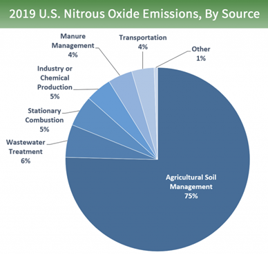2019 US Nitrous Oxide Emissions, By Source